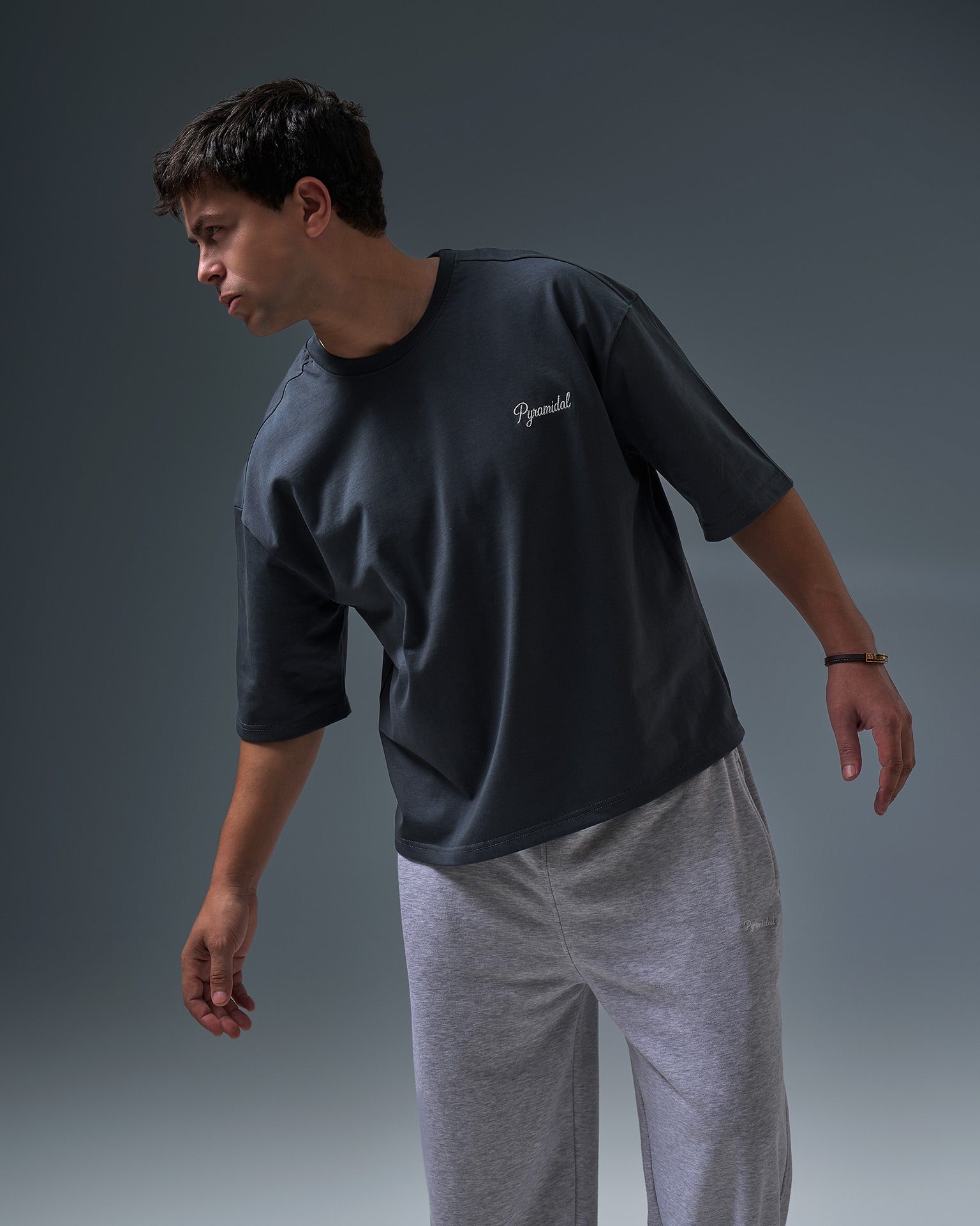Boxyfit roundneck (GRAY)