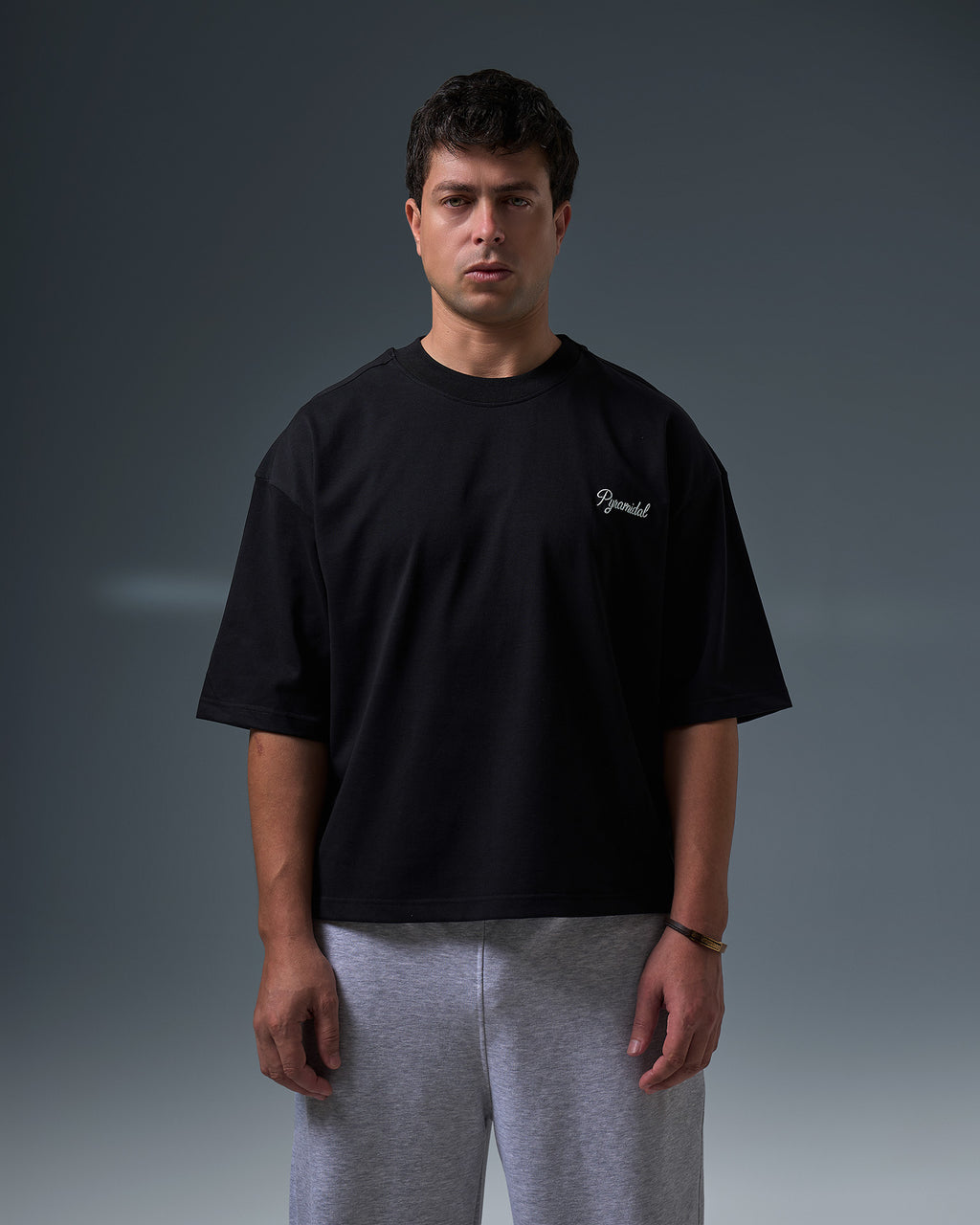 Boxyfit roundneck ( BLACK )