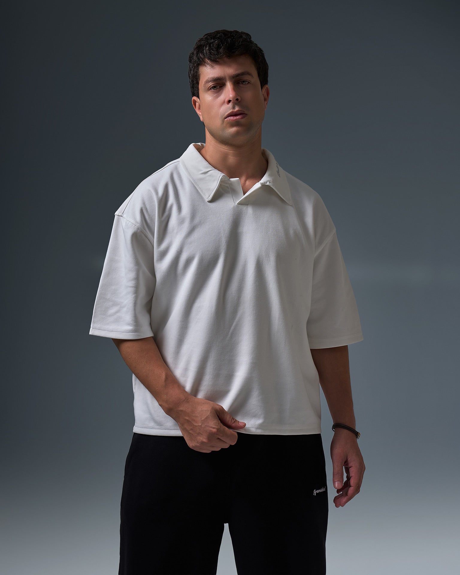 Boxyfit polo ( WHITE )