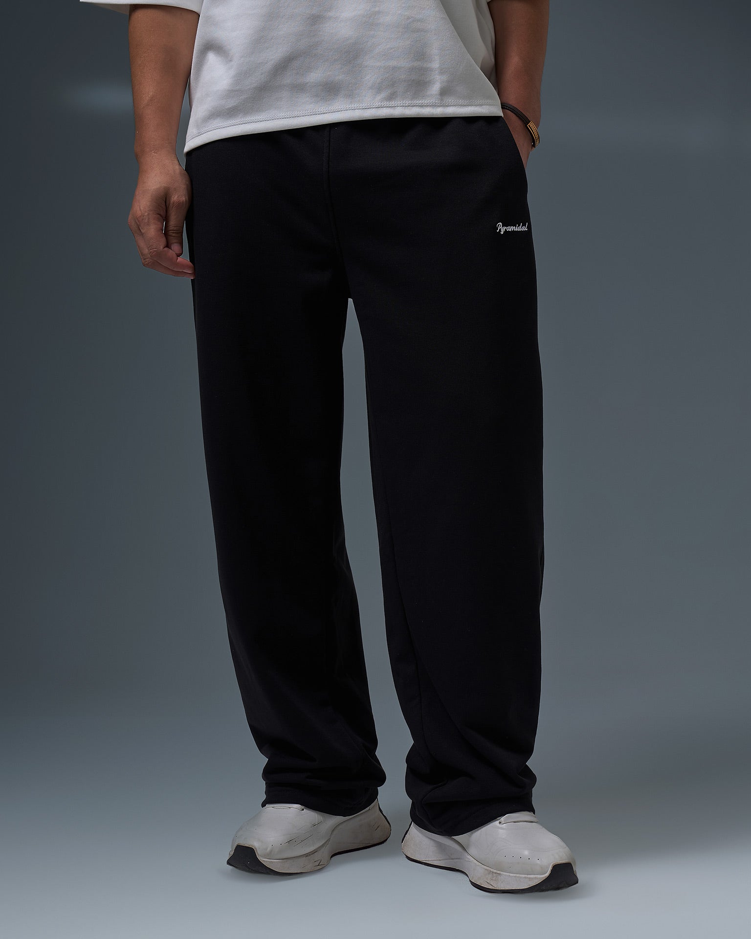 Unisex summer sweatpants ( BLACK )