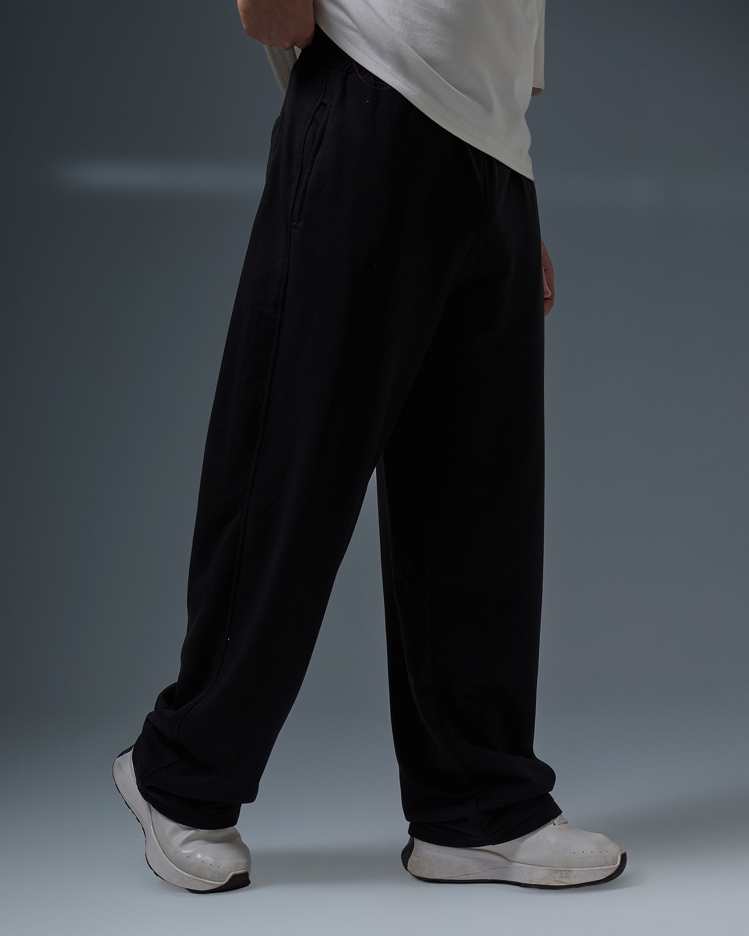 Unisex summer sweatpants ( BLACK )