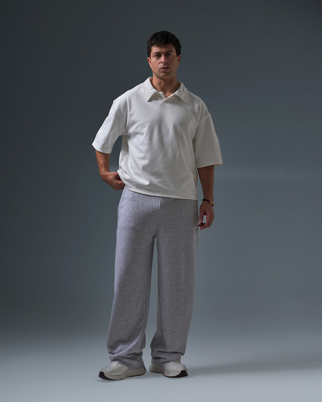 Boxyfit polo ( WHITE )