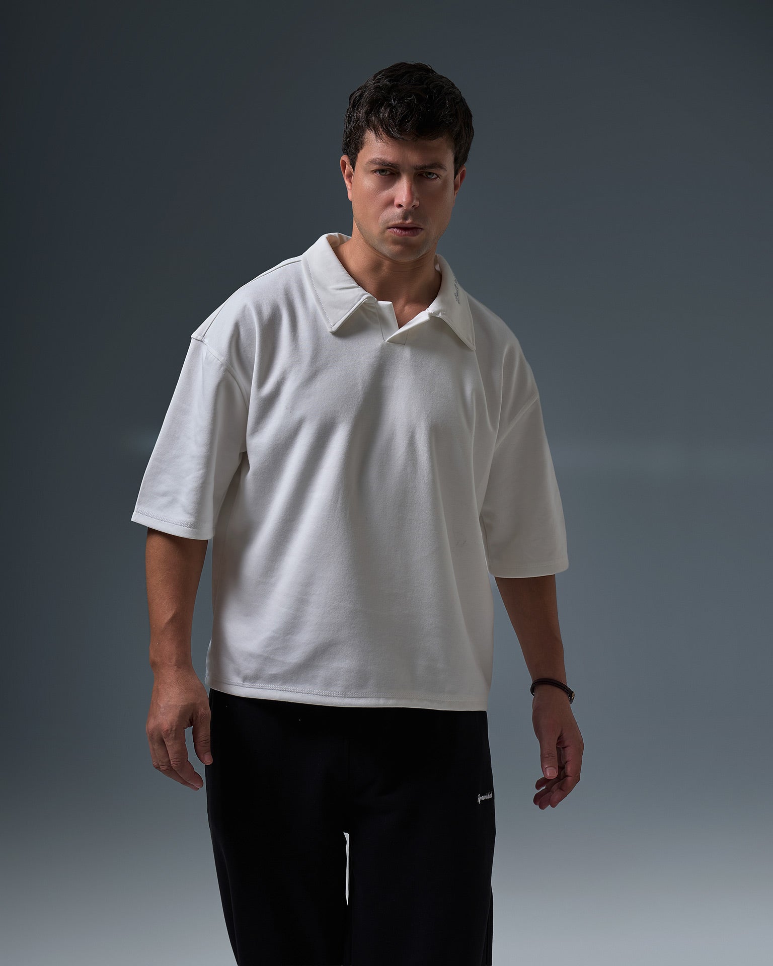 Boxyfit polo ( WHITE )