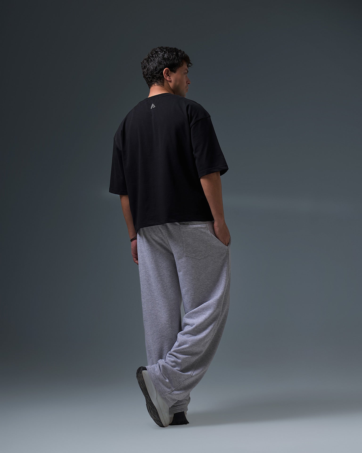 Boxyfit roundneck ( BLACK )