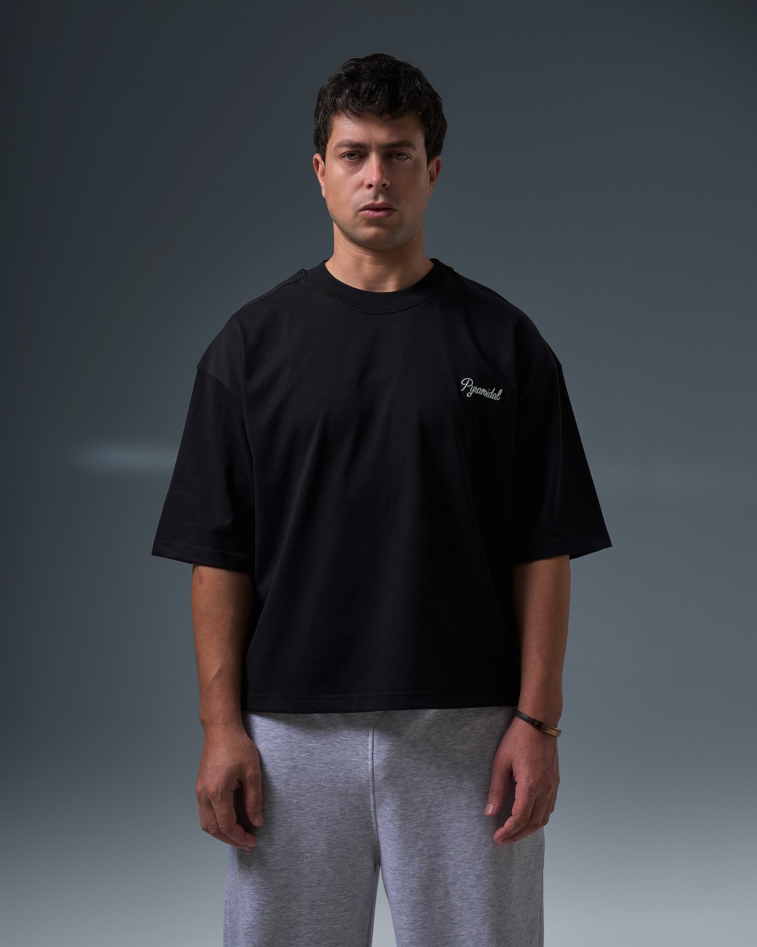Boxyfit roundneck ( BLACK )