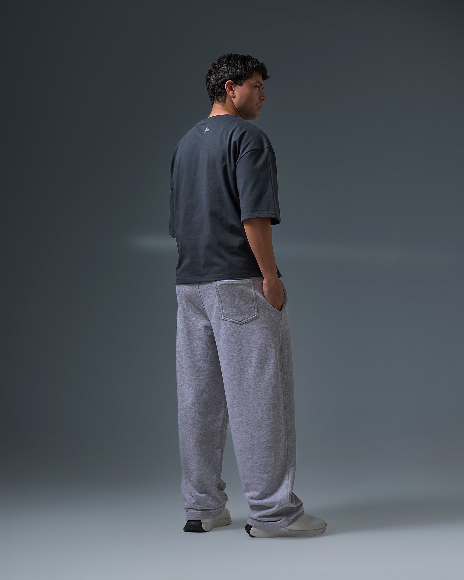 Boxyfit roundneck (GRAY)