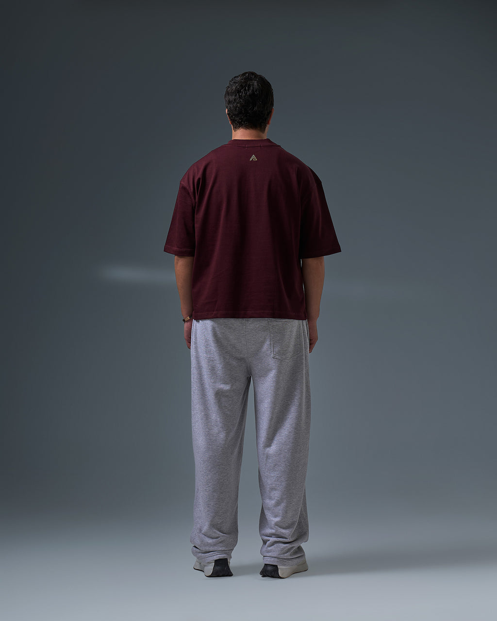 Boxyfit roundneck ( Burgundy )