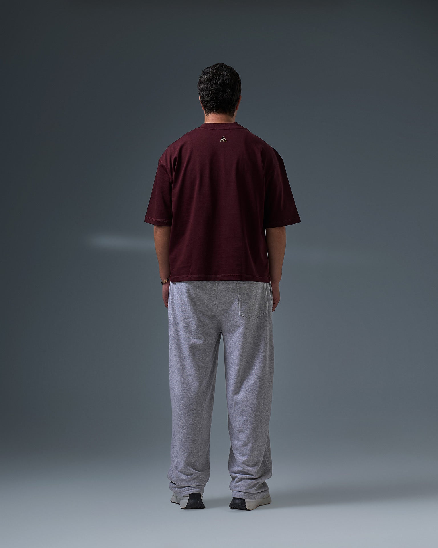Boxyfit roundneck ( Burgundy )