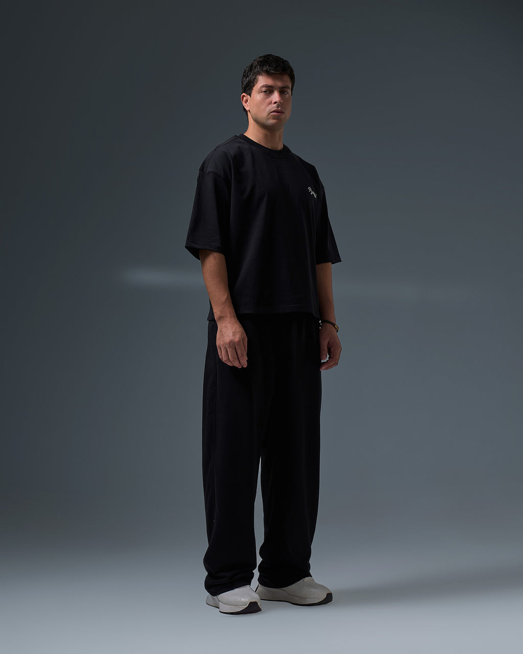 Boxyfit roundneck ( BLACK )