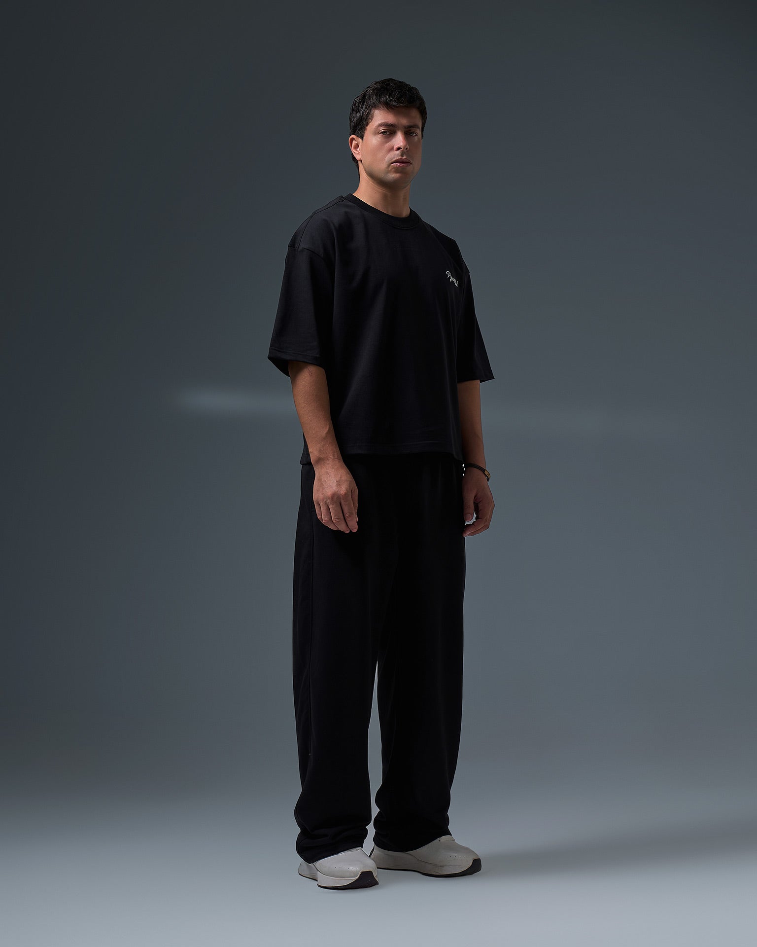 Boxyfit roundneck ( BLACK )